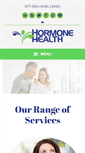 Mobile Screenshot of hormonehealthandweightloss.com