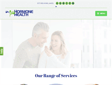 Tablet Screenshot of hormonehealthandweightloss.com